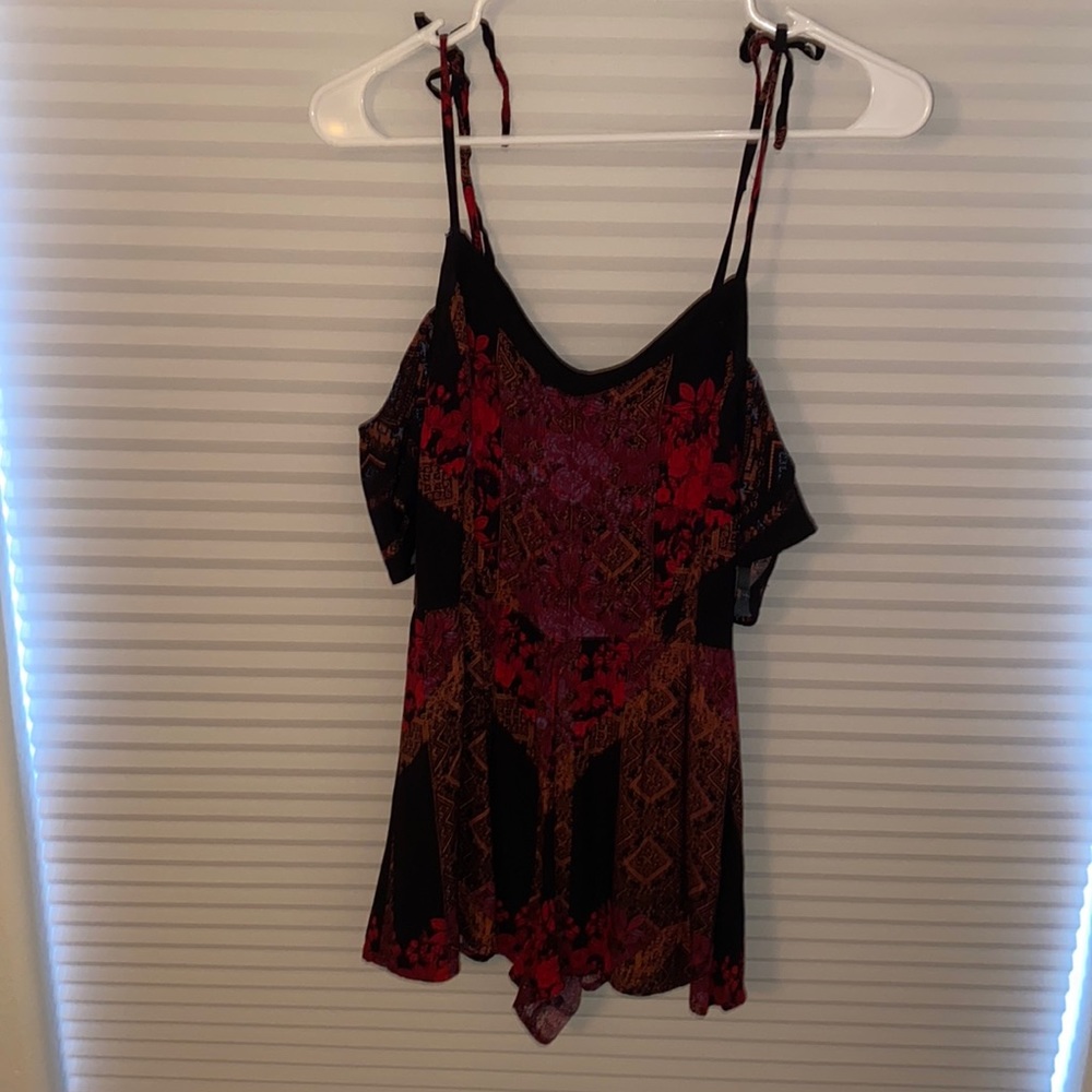 Off The Shoulder Romper - image 1